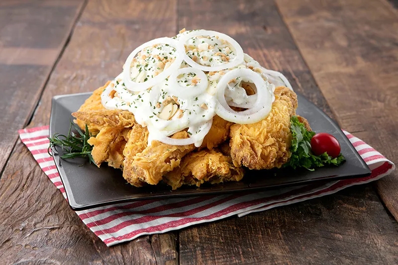 クリーミーオニオンチキン